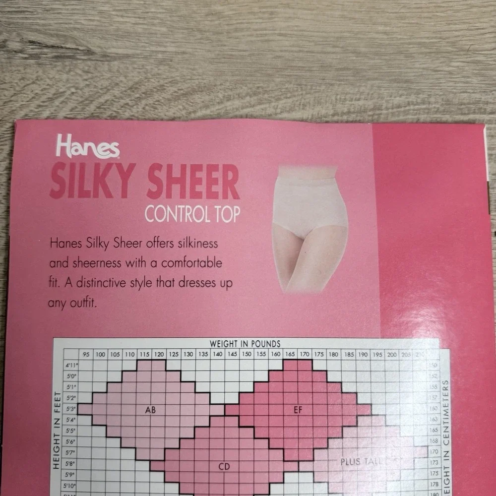 Hanes silky sheer